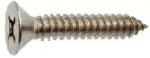 Din7982 Tapping Screw Flat Head Phillips A2 3,9-38
