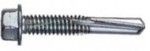 Selfdrilling hex screw with rilling point n5 zinc 6.3 - 100