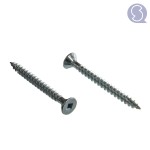 Chipboard screws countersunk head SQ zinc plated