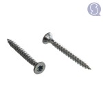 Chipboard screws countersunk head TX zinc plated