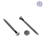Chipboard screws countersunk head PZ with hole zinc plated