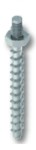 Hanger screw for concrete M6,0 x 55/M6x5