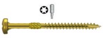 Wood screws pan head TX-PRO zinc plated