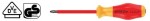 VDE geisoleerde schroevendraaier POZI N°2X100mm