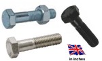 Bolt Hexagon Head DIN931 Zinc & Stainless Steel