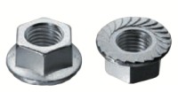 Flange nuts Din6923 and 6921  Zinc plated and Stainless Steel