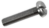 Slotted pan cyl. head screw Din85 Zinc plated & Stainless steel
