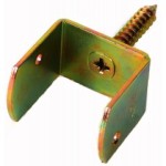 Equerre clôture bois modèle U