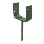 Adjustable concrete post anchor 100-165mm