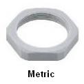 Contre ecrou metrique PVC M16x1.5