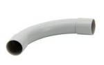 Bocht PVC electro Ral 7035 dia250mm