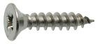 Tapping screws countersunk head PH zinc plated