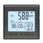 CO2 en luchtkwaliteitsmeter met geheugen 