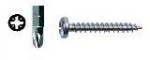 Chipboard screws pan head PZ zinc plated