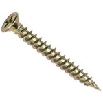 PVC screws countersunk head PH zinc plated