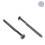 Wood screws countersunk head SQ zinc plated