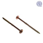 Carpentry screws wafer head TX PRO zinc plated