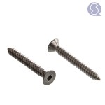 Tapping screws countersunk head SQ stainless steel 