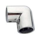 Koppelstuk  L-model 90° Hoogglans RVS AISI316 dia25mm
