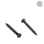 Screws for fibre-plasterboard hi-lo countersunk head PH black phosphated