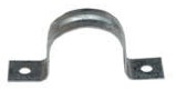 Metal conduit clip double zinc plated