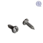 Tapping screws pan head SQ+SL Dacro