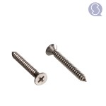 Tapping screws countersunk head PH stainless steel 