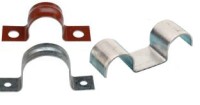 Metal conduit clips