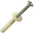 Hammer nails plug with mushroom head
