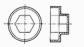 Capuchon Hexagonale 8mm