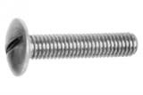 Truss head machine screw slotted zinc plated and stainless steel