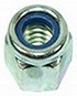 Tall nylon insert hex nut Din982