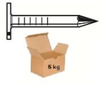 Schalienagels warmbad verzinkt (/5kg)